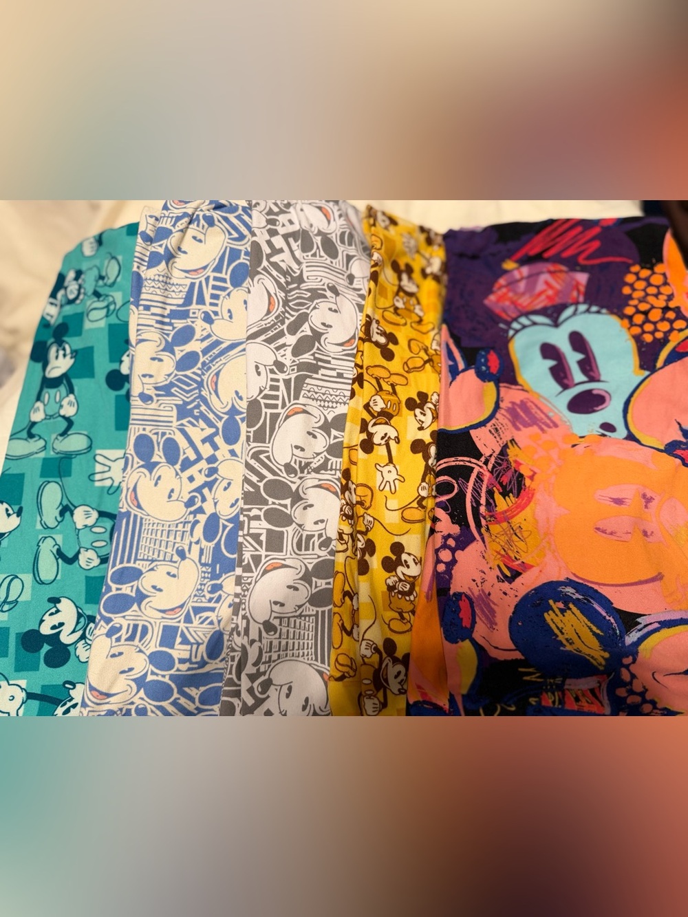 Lularoe OS Leggings - 3 piece bundles. 1 guaranteed Mickey Mouse and 2 random